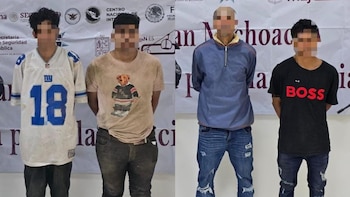Caen cuatro presuntos miembros del
