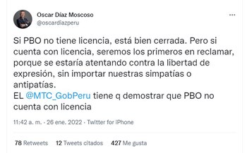 Twitter: se pronuncian por allanamiento