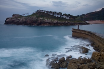 Isla de Garraitz, en País Vasco (Getty)
