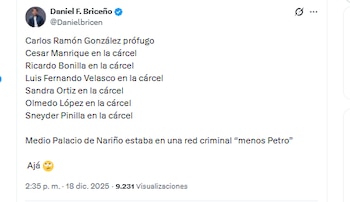 El concejal Daniel F. Briceño