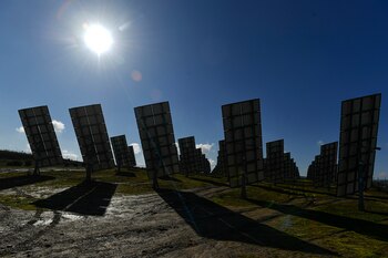 Paneles solares funcionan en Los