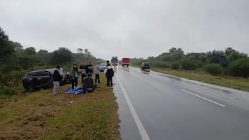 Saúl Salcedo accidente de tránsito en Chaco