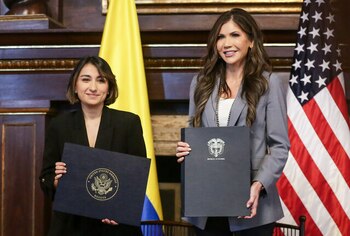 La ministra de Relaciones Exteriores