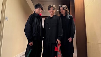 El trío conquistó a sus