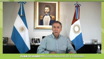 El gobernador de Córdoba fue