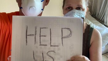 El desesperado ruego de los