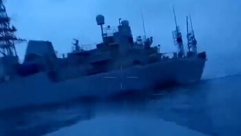 El video del ataque ucraniano