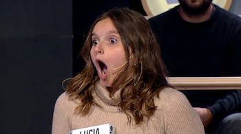 Lucía confesó que estaba nerviosa por participar en el programa y Darío Barassi contó que comparte nombre con su esposa, Lucía Gómez Centurión