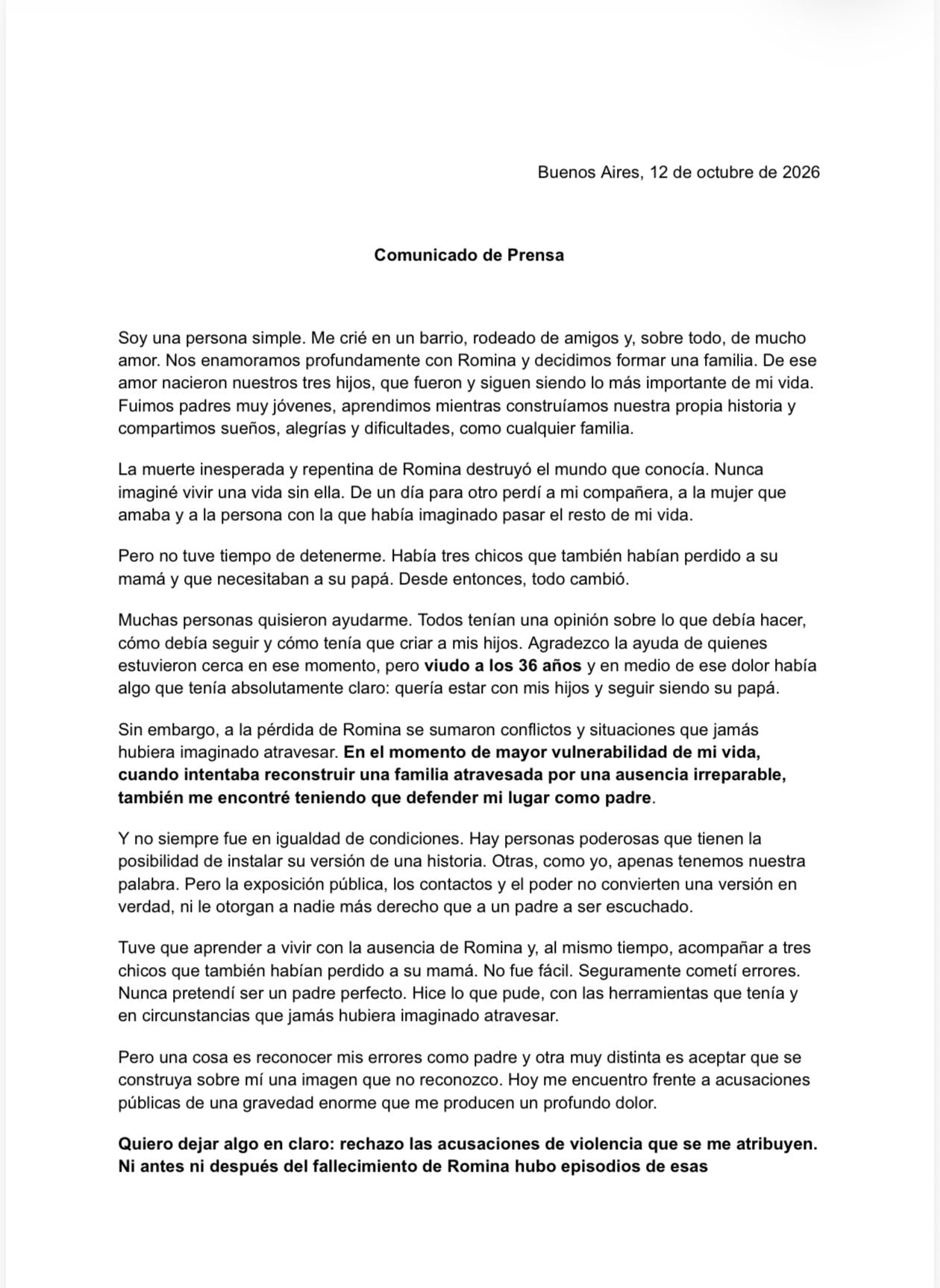 Después del testimonio de Valentín Yankelevich, habló Darío Giordano