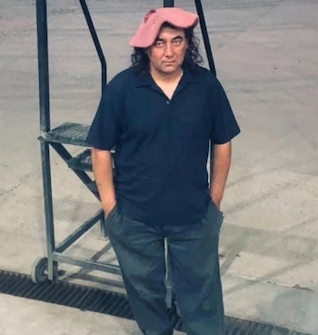 El hombre era un camionero