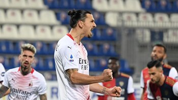 Dos goles y una jugada karateca: el regreso estelar de Zlatan Ibrahimovic en un nuevo triunfo del Milan