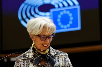 La presidenta del Banco Central