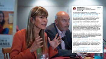 La directora de la Cátedra