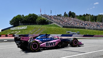 Franco Colapinto realizó una buena primera práctica libre en el GP de Austria al finalizar en el octavo lugar