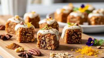 Snack saludable con sabor a pastel de zanahoria: la receta fácil que conquista cualquier antojo
