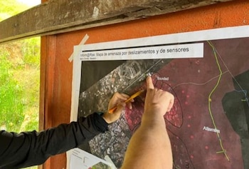 Temporada de lluvias en Colombia.