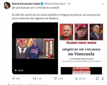 La senadora del Centro Democrático