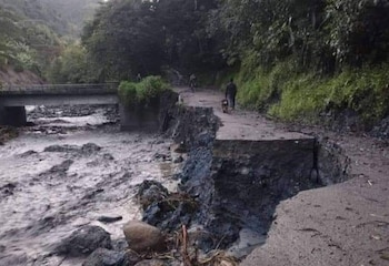 Las intensas lluvias en Colombia
