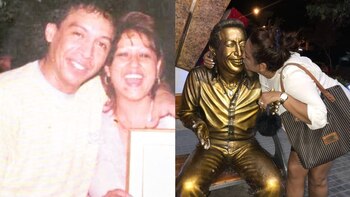 Patricia Acosta y Diomedes Díaz