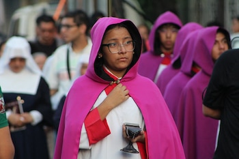 La parroquia El Calvario, con