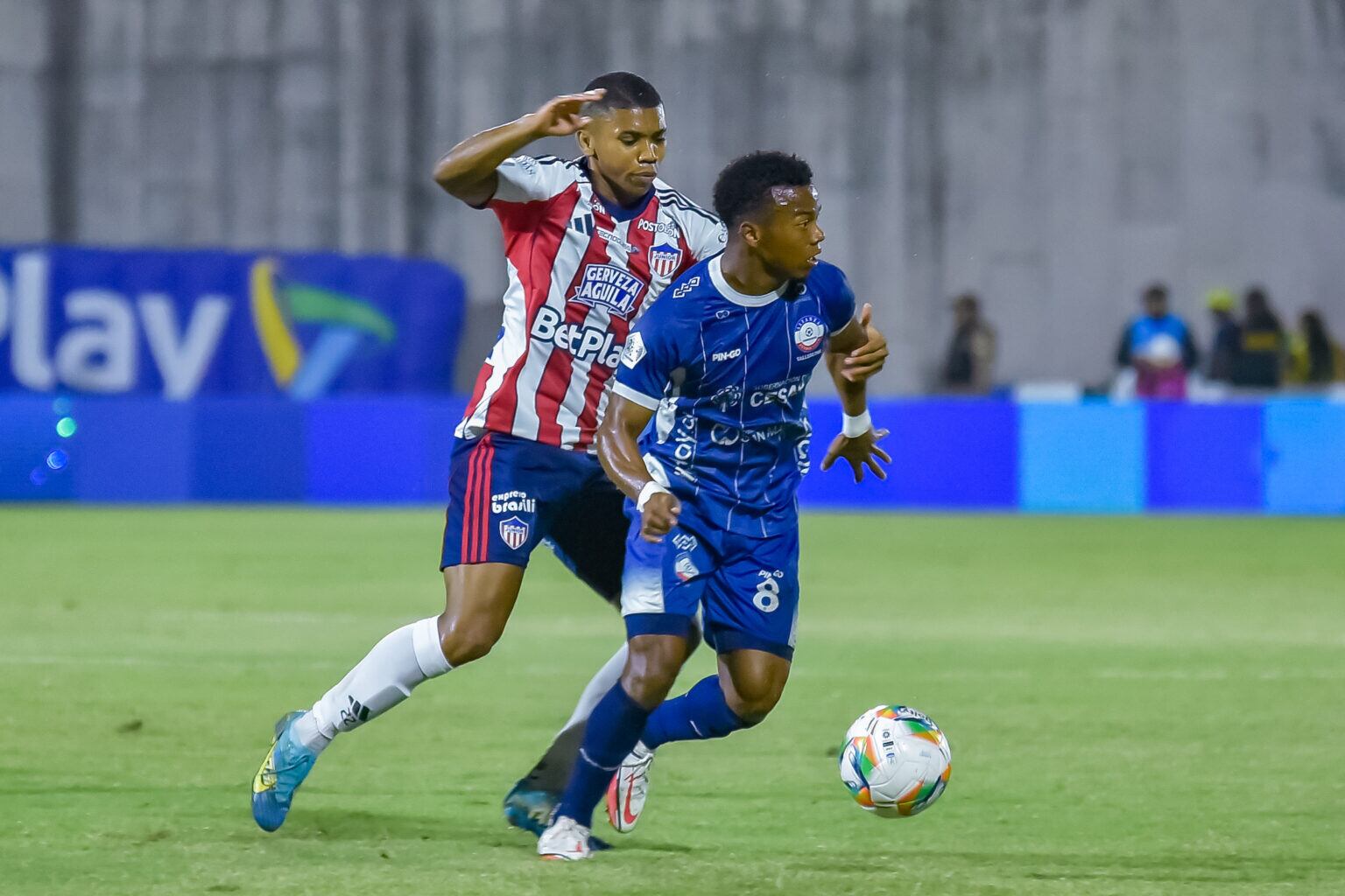Junior y Alianza no pasaron del empate 1-1 en la décima jornada de la Liga BetPlay, en el estadio Romelio Martínez - crédito Dimayor / VizzorImage