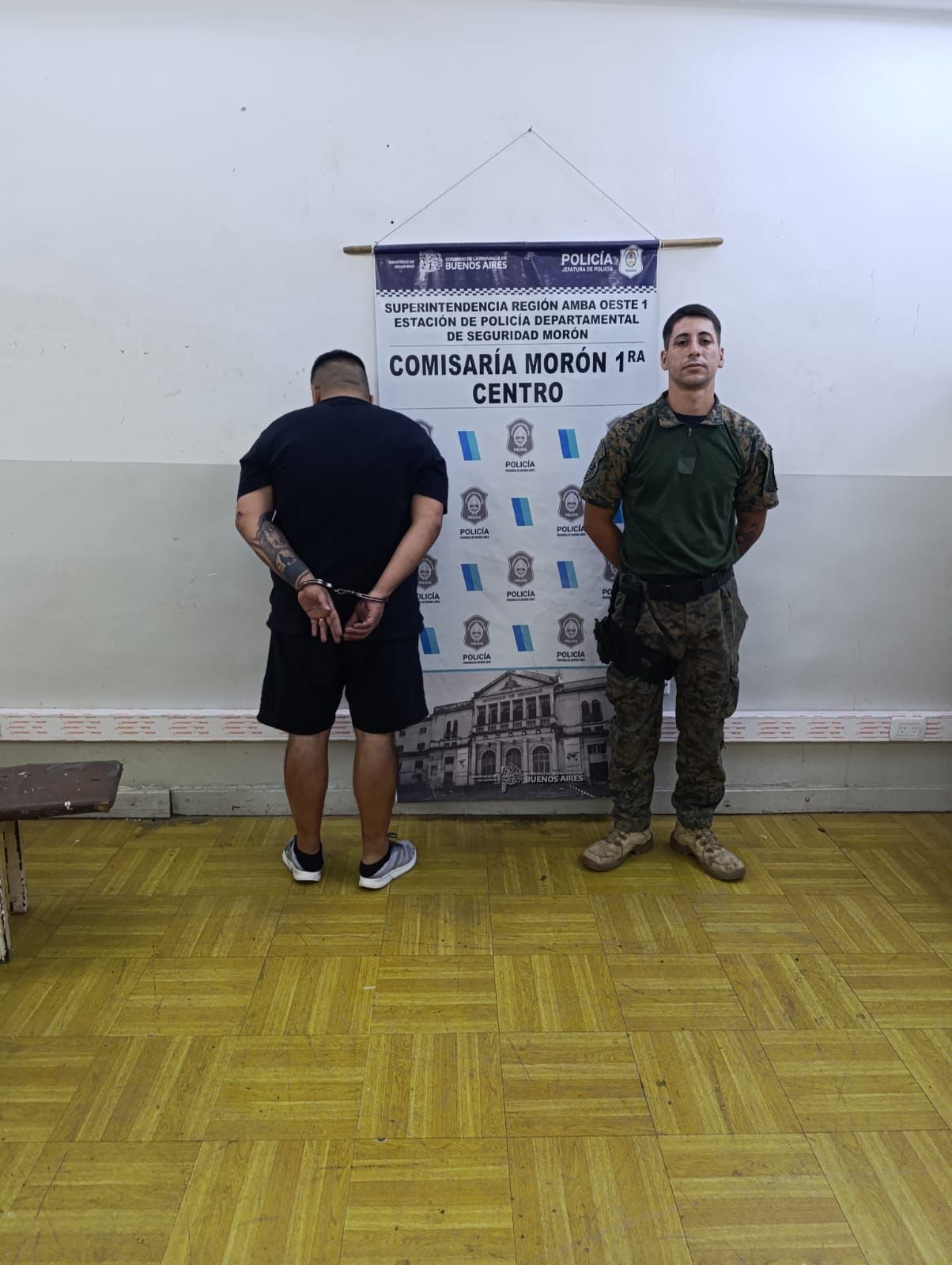 El motochorro atrapado