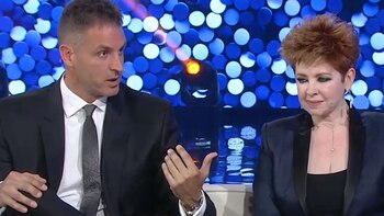 Andrea junto a su abogado,