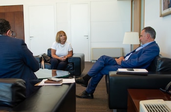 El presidente de Uruguay, Yamandú