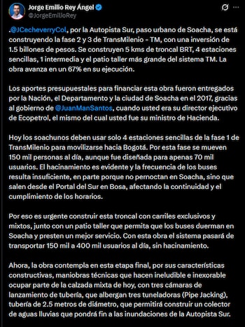 Jorge Emilio Rey, gobernador de