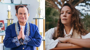 Video: Alfredo Gutiérrez tocó el acordeón para Natalia Lafourcade y cantaron temas propios durante un encuentro en Bogotá