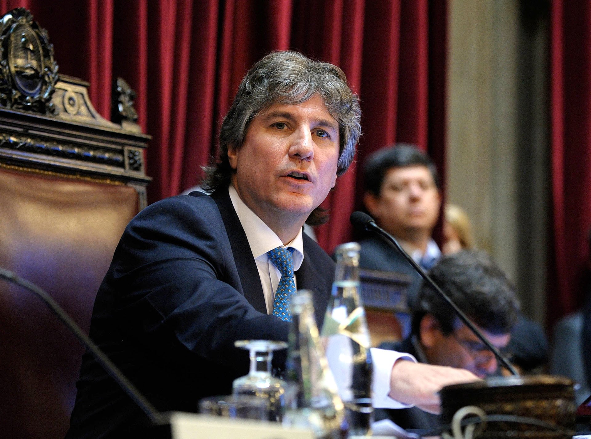 Amado Boudou comandó la Cámara alta entre 2011 y 2015, durante el segundo mandato presidencial de Cristina Kirchner. Años más tarde fue condenado por corrupción