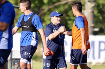 Diego, en una de las