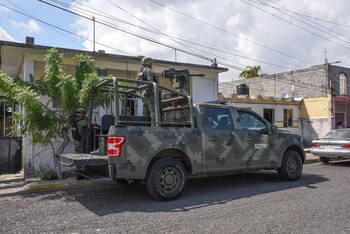 VERACRUZ,VERACRUZ, 19OCTUBRE2019.- Militares del Ejercito