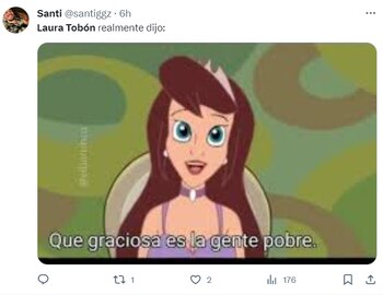 A la presentadora Laura Tobón