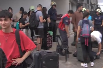 Vecinos del complejo Estación Buenos