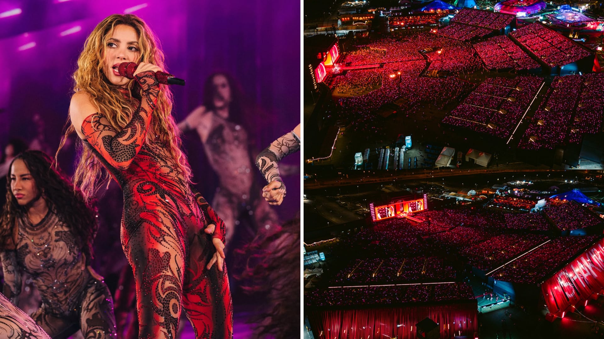 La artista barranquillera alcanzó un nuevo récord con la transmisión mundial de su concierto del 3 de octubre y ahora extenderá su residencia madrileña con una presentación adicional el 12 de octubre - crédito @shakira/Instagram