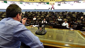 En el recinto se montaron