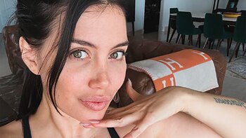 Wanda Nara mostró el detrás