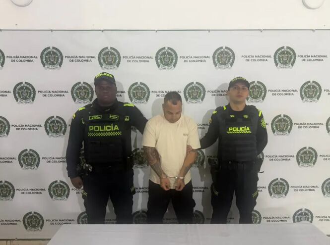 Édgar Johan Taborda Ortiz es señalado como presunto coordinador de la red de trata de personas vinculada con el caso.- crédito Policía