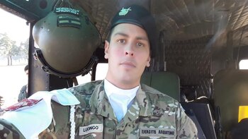 Luongo es integrante del Ejército