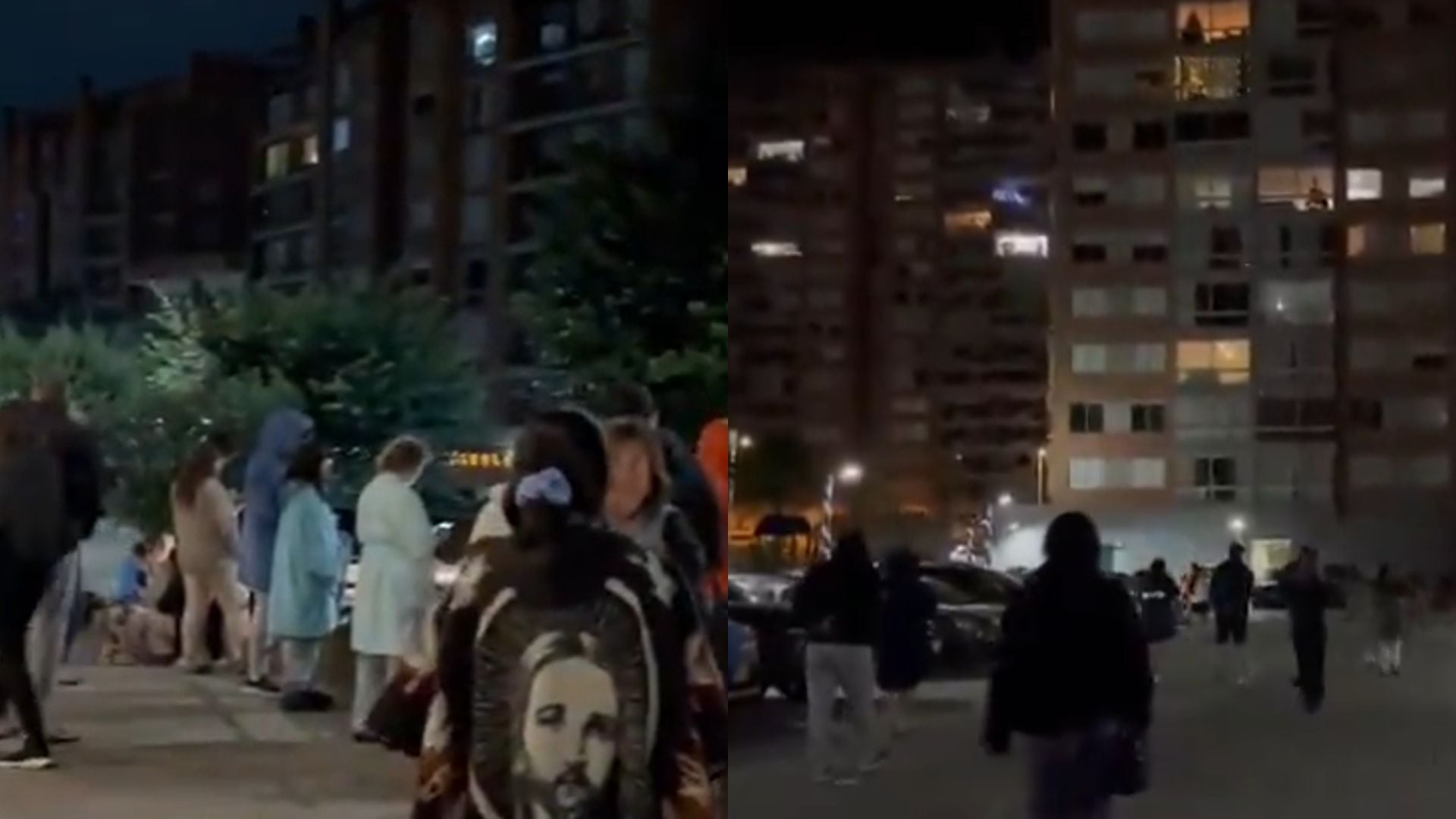 Así se vivió el temblor de magnitud 5,8 en Colombia: familias evacuaron sus viviendas en la madrugada del 10 de diciembre