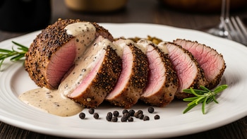 Receta de lomo a la pimienta, rápida y fácil