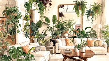 10 plantas de interior para aprovechar los rincones con poca luz