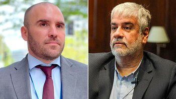 Martín Guzmán y Roberto Feletti