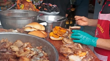 El pan con chicharrón representa al Perú en esta competencia - Créditos: Andina/Vidal Tarqui.