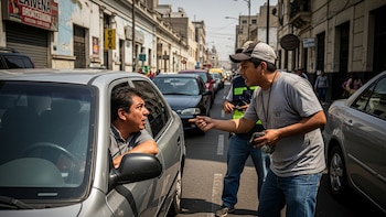 ¿Qué hacer si te cobran por estacionar en la calle? Abogado explica cómo denunciar a los “parqueadores” informales