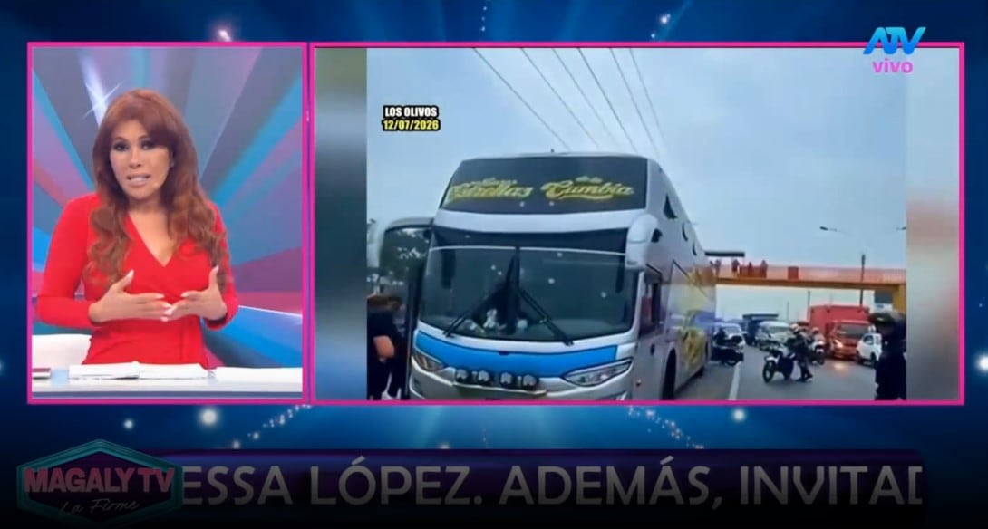 Magaly Medina cuestiona a la Policía tras nuevas amenazas: “Hay tecnología para encontrarlos”. Captura: Magaly TV La Firme.