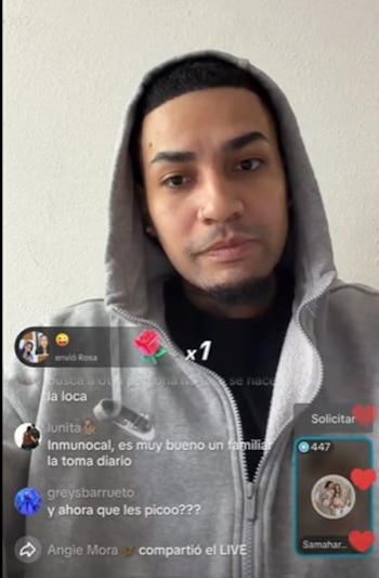 Youna participa en una transmisión