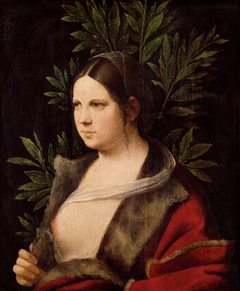 "Laura" (1506) de Giorgione