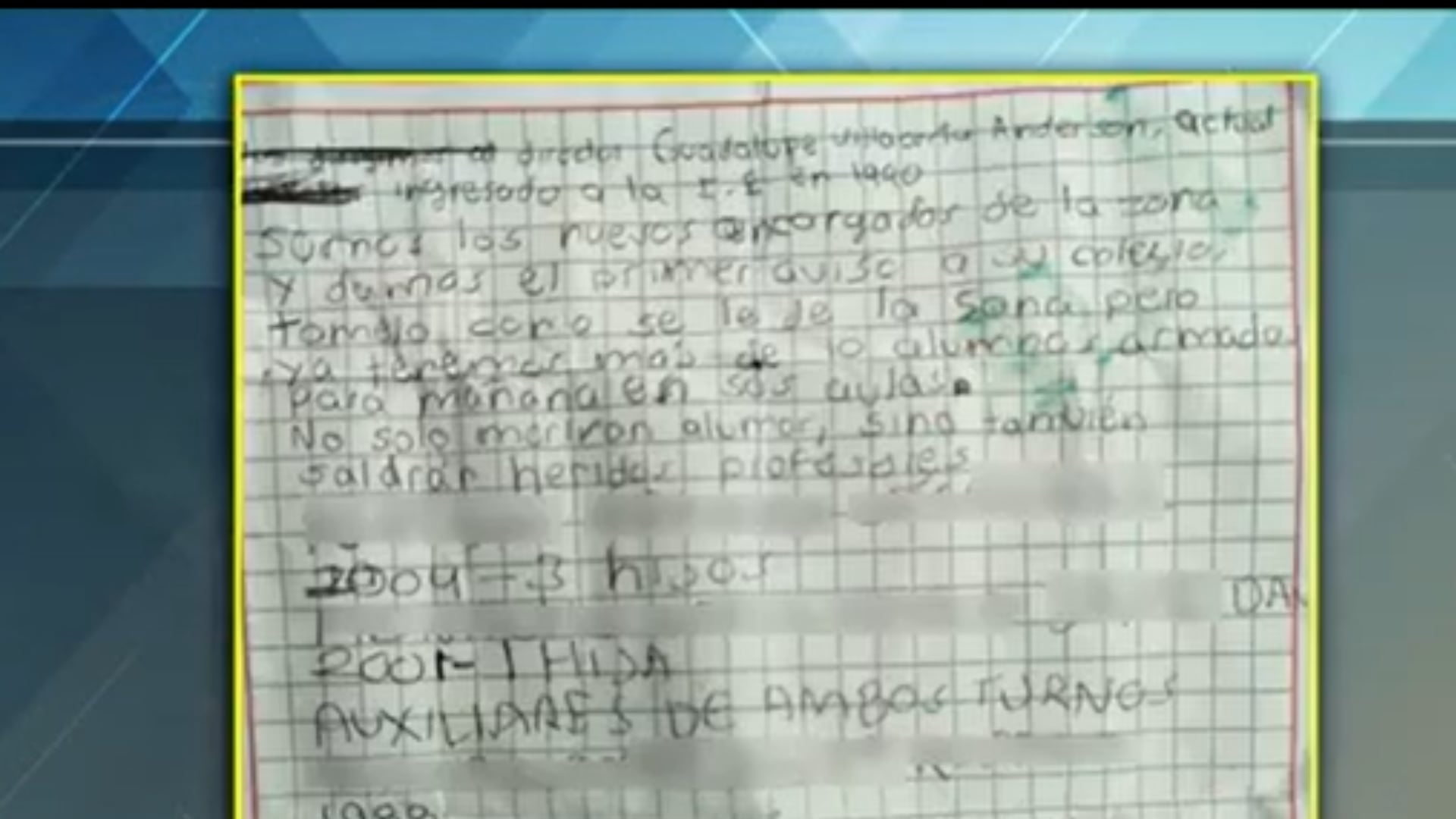 Colegio Fe y Alegría N.° 10 de Comas suspendió las clases presenciales tras recibir amenazas extorsivas: Foto: Panamericana